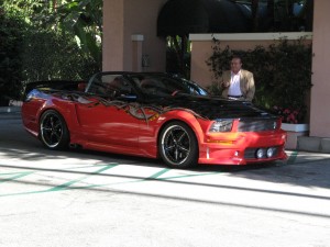 Stallone with Mustang